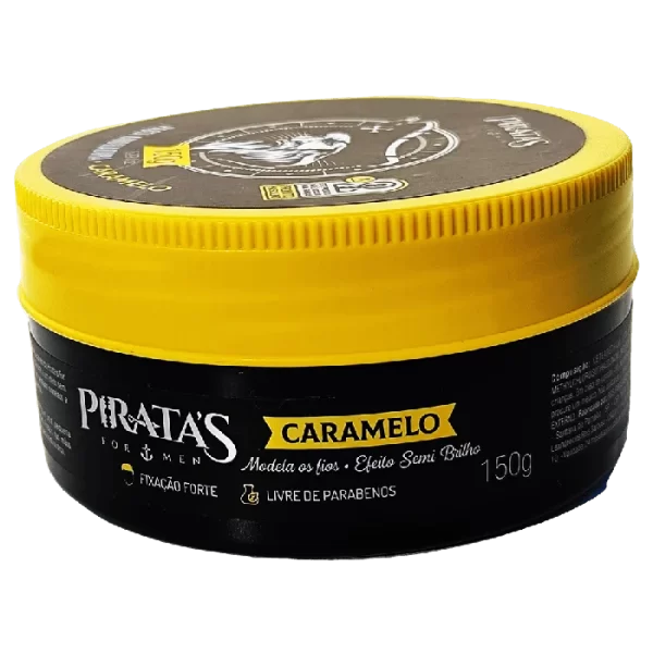 Pasta Modeladora Caramelo 150g - Pirata's For Men - Imagem 2