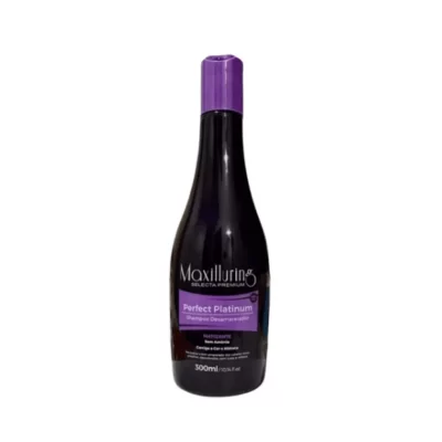 Shampoo Desamarelador Maxilluring Perfect Platinum 300 ml