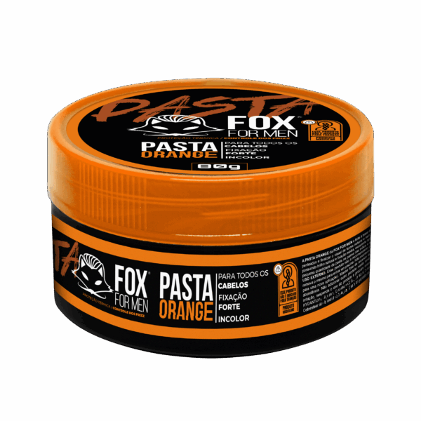Pasta Orange  Fox For Men 80g - Imagem 2
