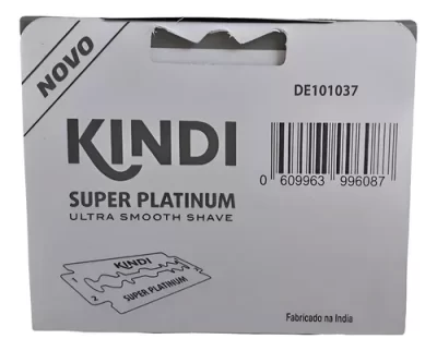 Lâmina De Barbear Kindi Super Platinum