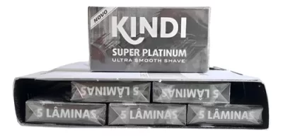Lâmina De Barbear Kindi Super Platinum - Imagem 3