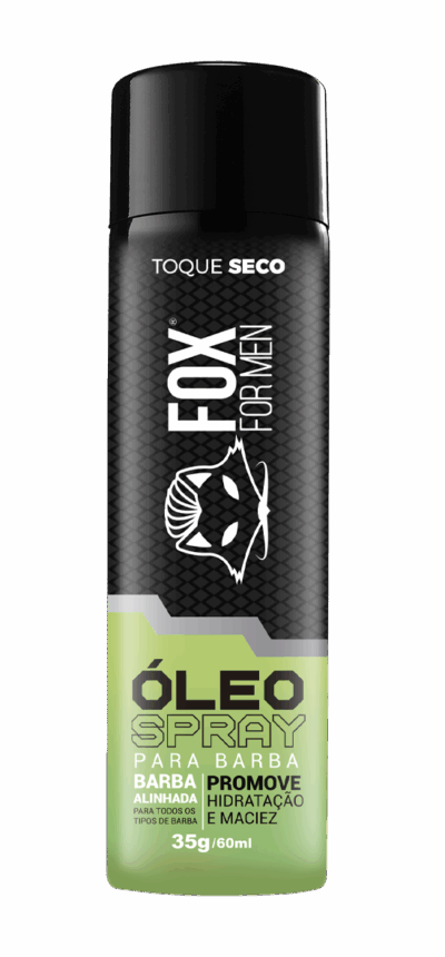 Óleo Para Barba Spray Fox For Men 60ml