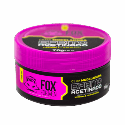 Cera Modeladora Efeito Acetinado – 70g – Fox For - Imagem 2
