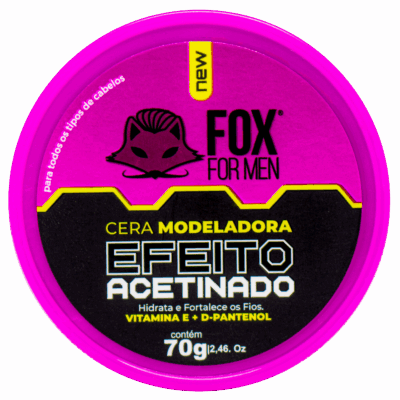 Cera Modeladora Efeito Acetinado – 70g – Fox For