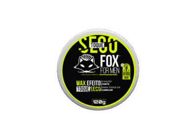 Wax Efeito Toque Seco Fox For Men 120g