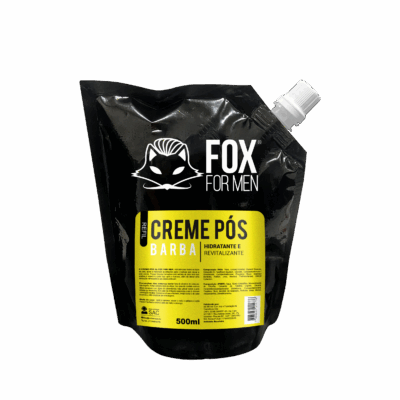 REFIL CREME POS BARBA FOX FOR MEN 500ML