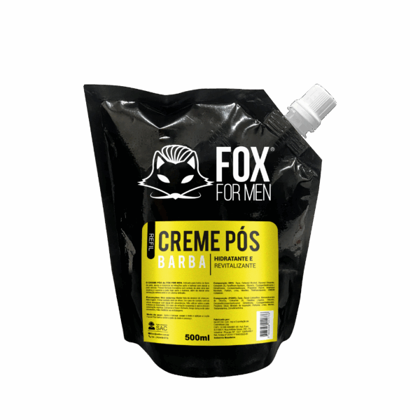 REFIL CREME POS BARBA FOX FOR MEN 500ML