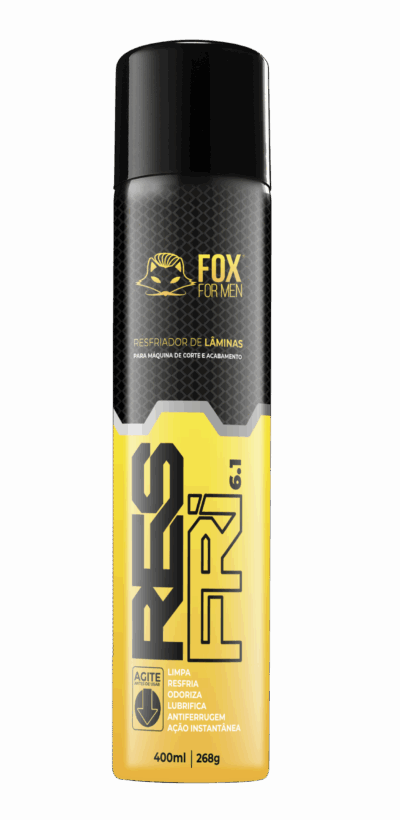 RESFRIADOR DE LAMINAS  FOX FOR MEN 400ML – 268G
