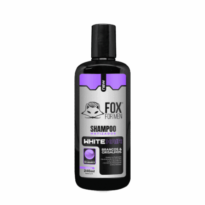 SHAMPOO MATIZADOR WHITE HAIR 240ml – FOX FOR MEN