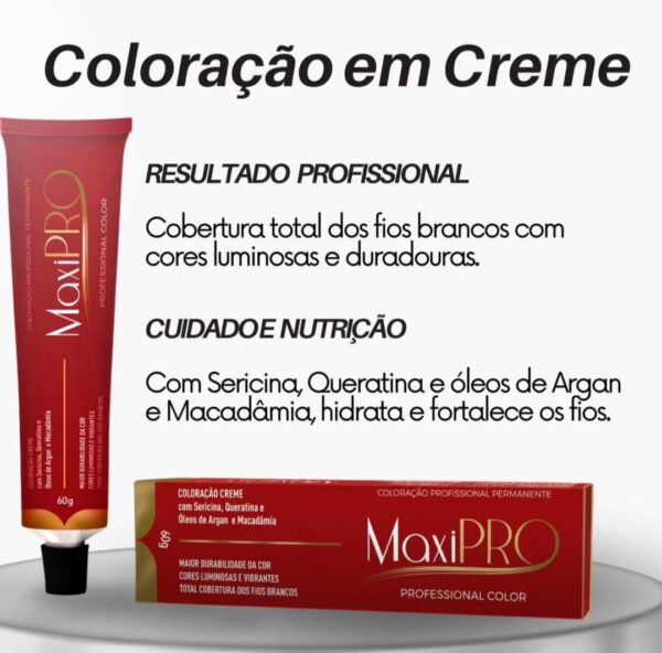 Coloração 1.0 - Preto 60 g Maxilluring - Imagem 3