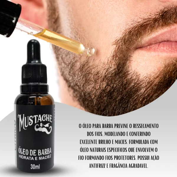 Óleo para Barba Mustache 30 ML - Imagem 3