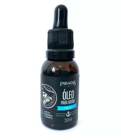 Óleo para Barba Fresh 30ml - Pirata's For Men