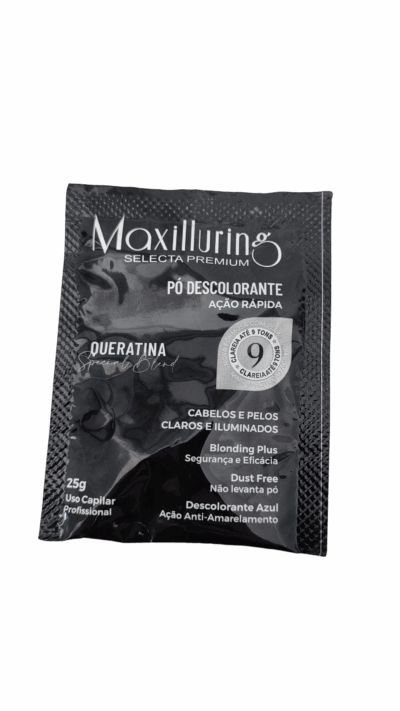 Pó Descolorante Maxilluring Selecta Premium  Refil 9 Tons 25 g