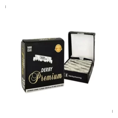 Laminas De Barbear  Derby Premium Partida - Imagem 3