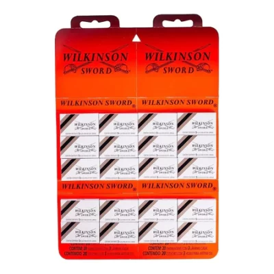 Lâmina de Barbear de Aço Inoxidável Wilkinson Sword